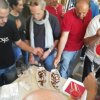 buffet: polipo al cioccolato bianco