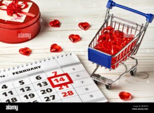 carta acquisti con monete e calendario