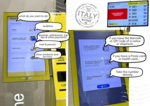 mani che si scambiano una busta paga italiana