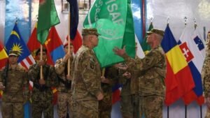 soldati nato durante una missione internazionale