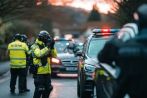 Cosa Fanno i Vigili Urbani Aci Castello E Come Contattarli 1 vigili urbani in azione con auto di servizio